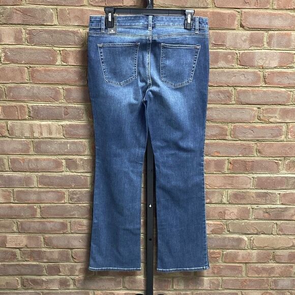 White House Black Market Slim Boot Jeans Size 10 Short NEW - Picture 4 of 6